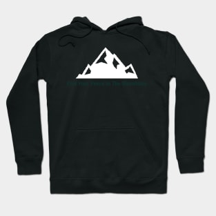 Find Your Peace In The Mountains Design Hoodie